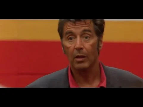 The Big Speech from ANY GIVEN SUNDAY Except It's About Al Pacino's Character's Depressing Life