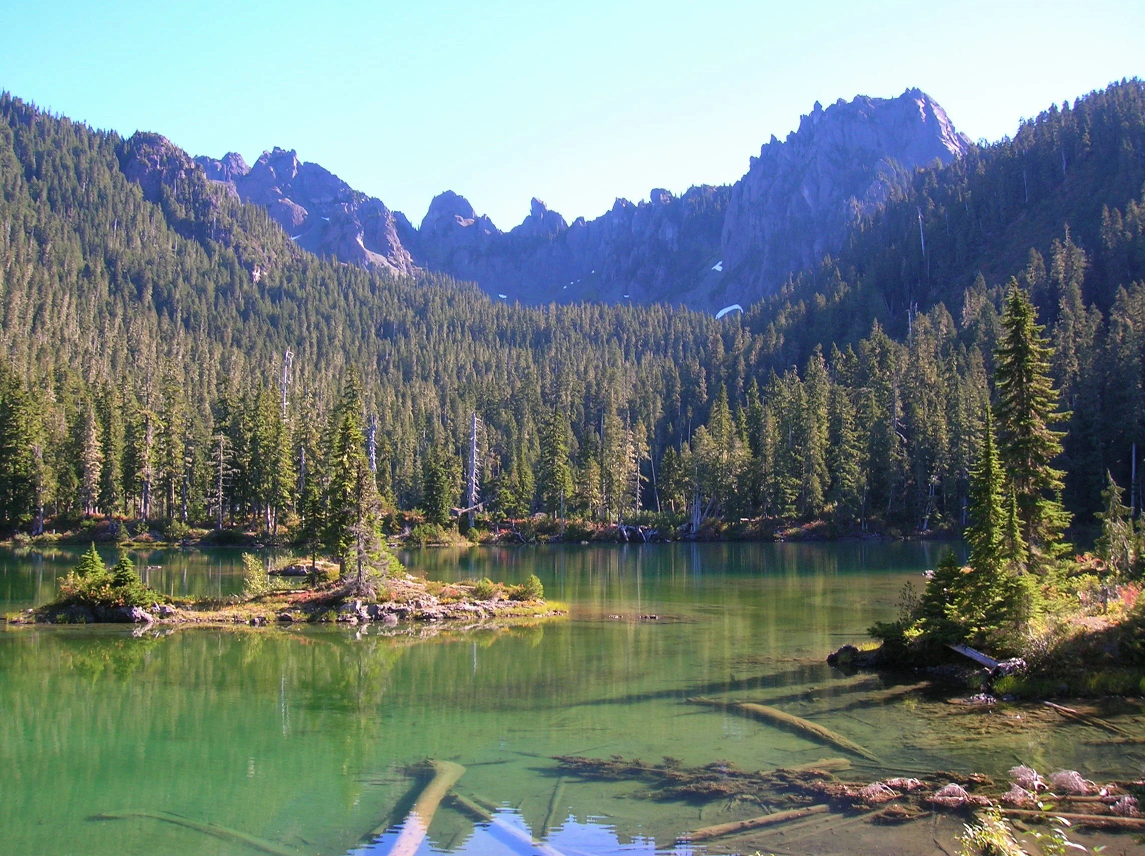 Lakes in olympic national park