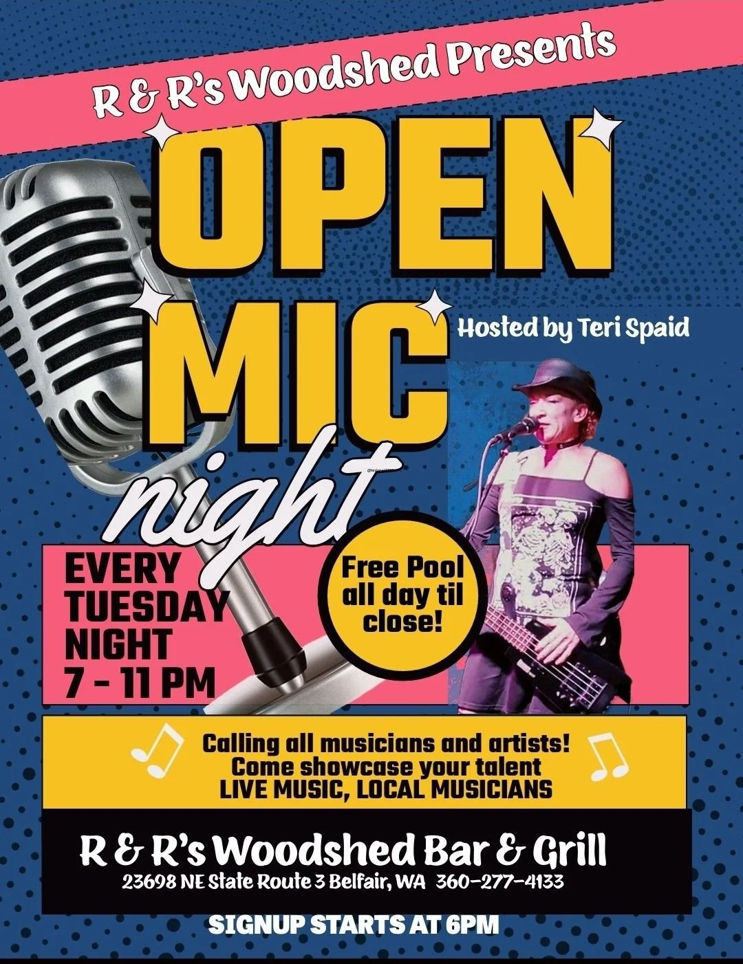 Open Mic @ R&R's Woodshed