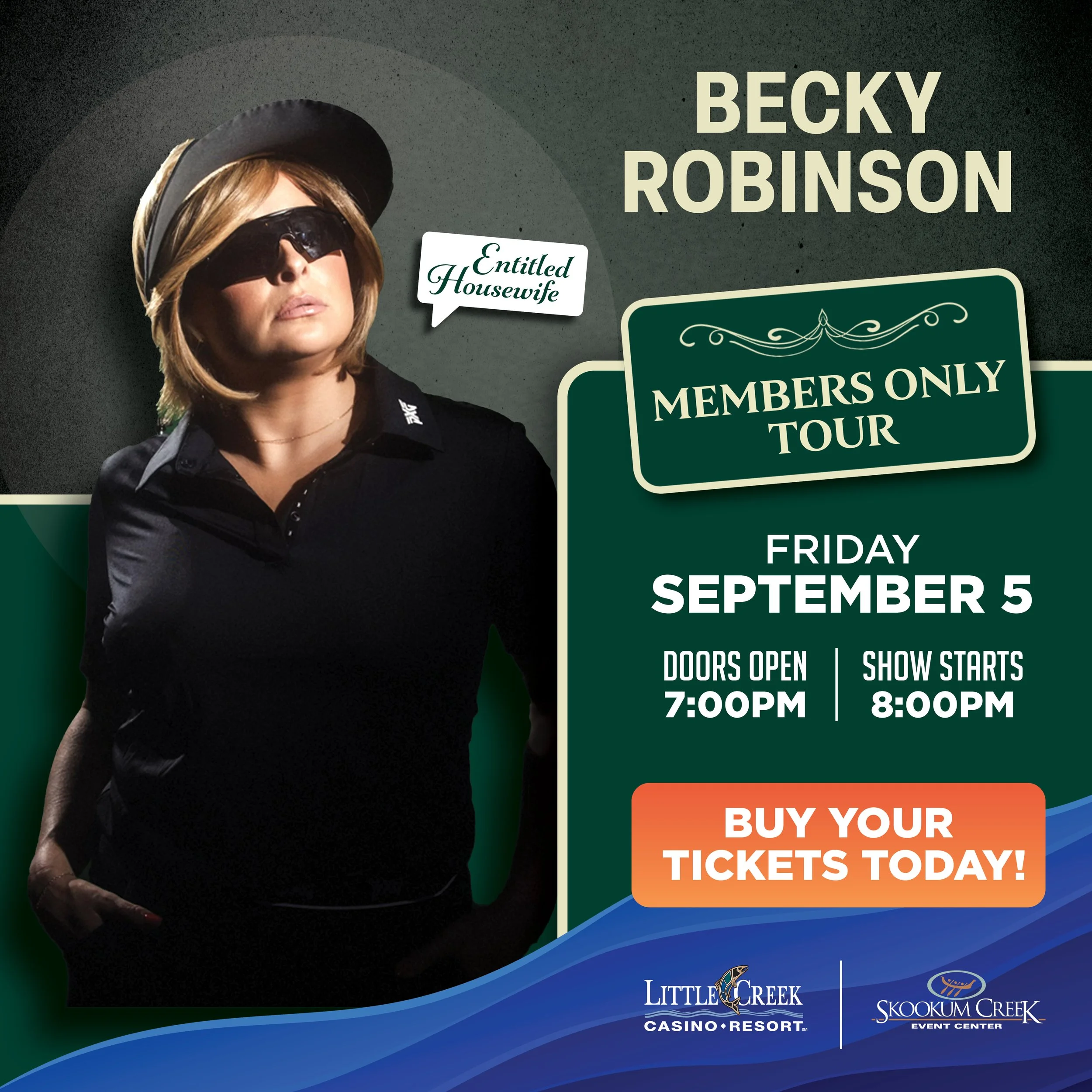 Becky Robinson – Live Comedy at Little Creek Casino Resort