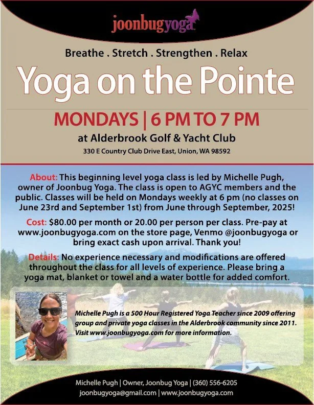 Yoga on the Pointe – Outdoor Yoga with Joonbug Yoga