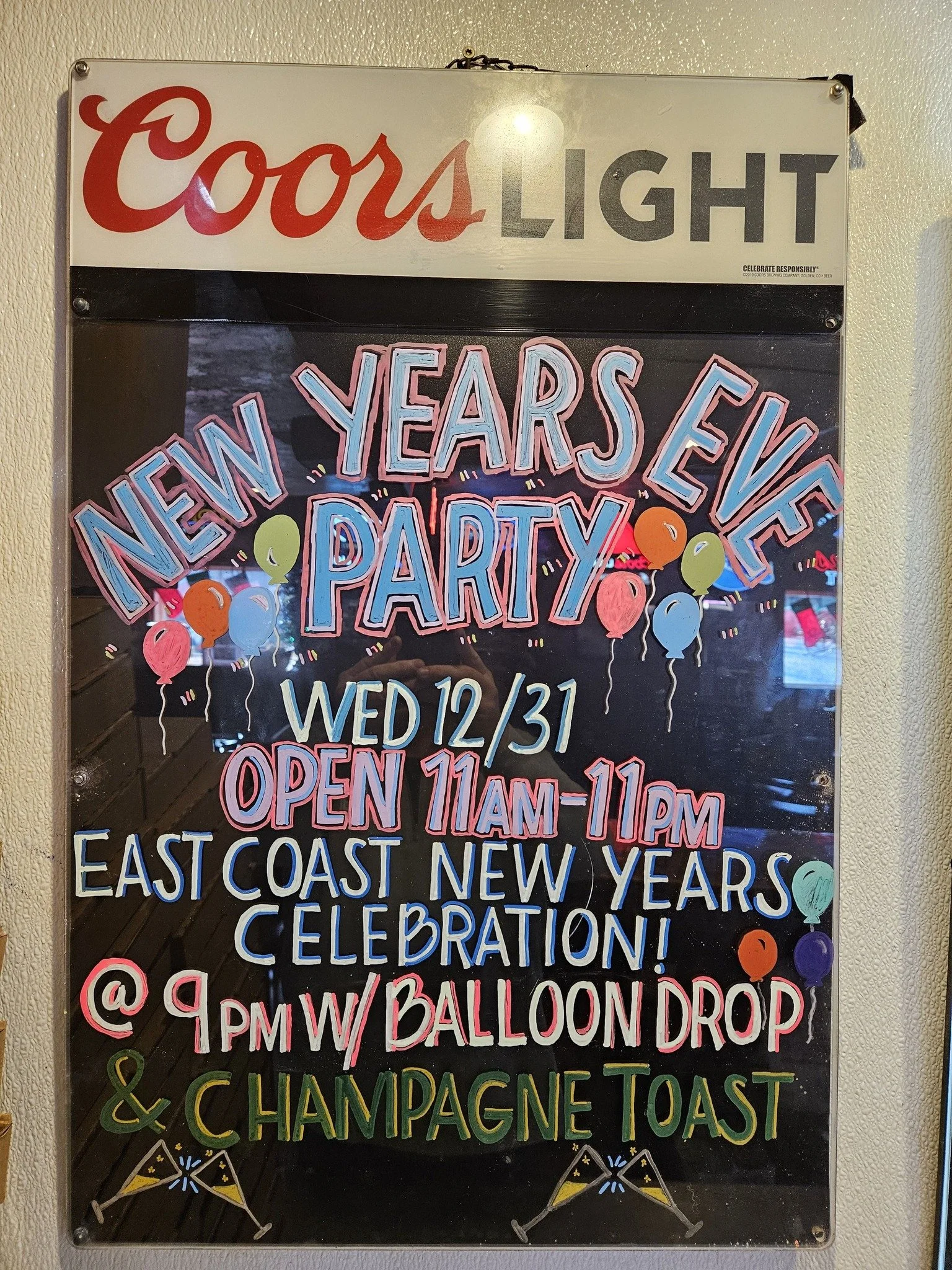 East Coast New Years Eve Celebration
