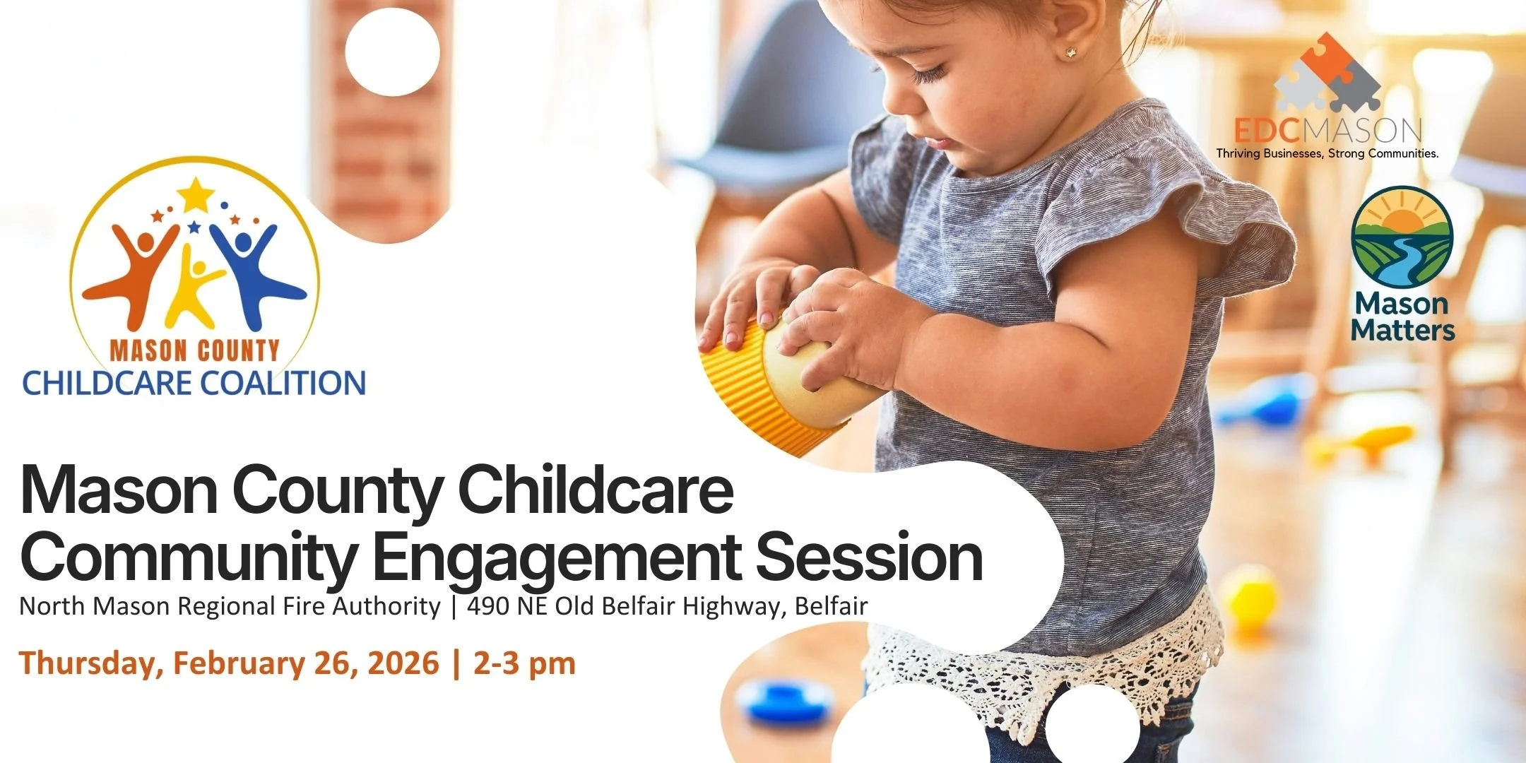 Mason County Childcare Community Engagement Session – Belfair