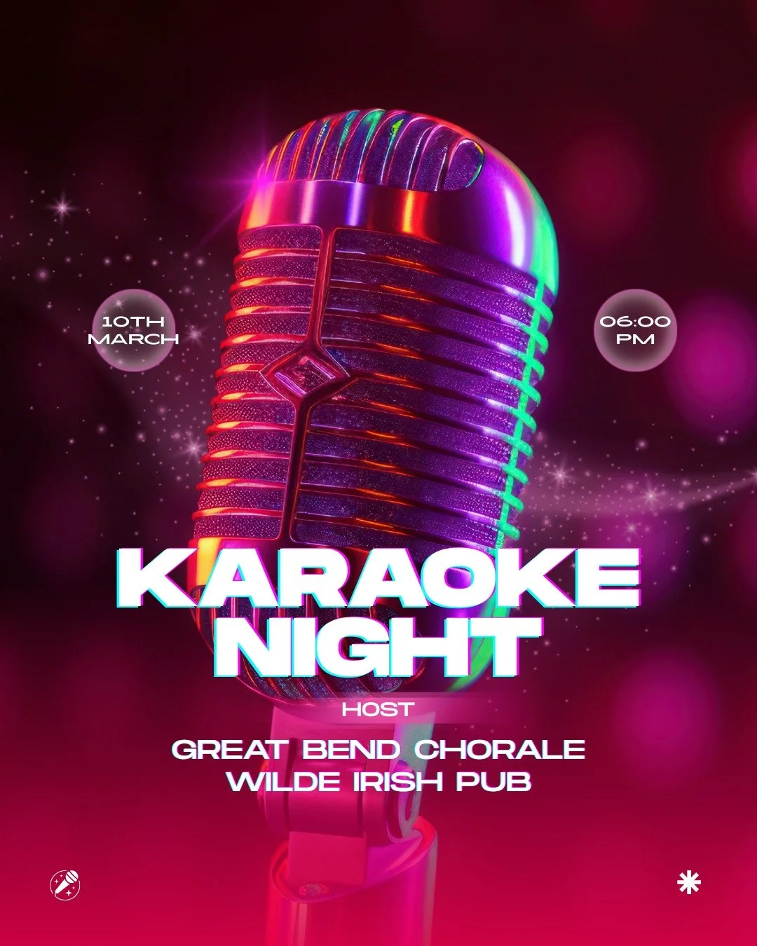 Karaoke Night with Great Bend Chorale | Wilde Irish Pub
