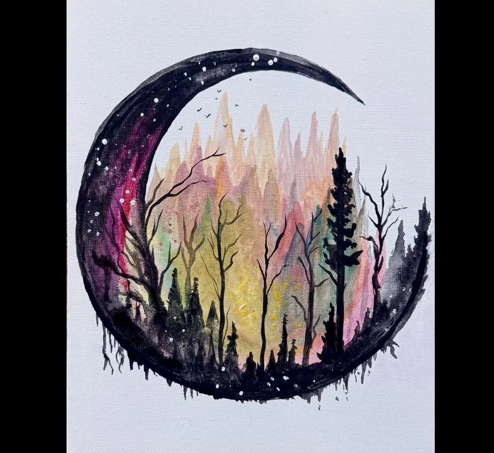 Moon Forest Paint Party! — Explore Hood Canal