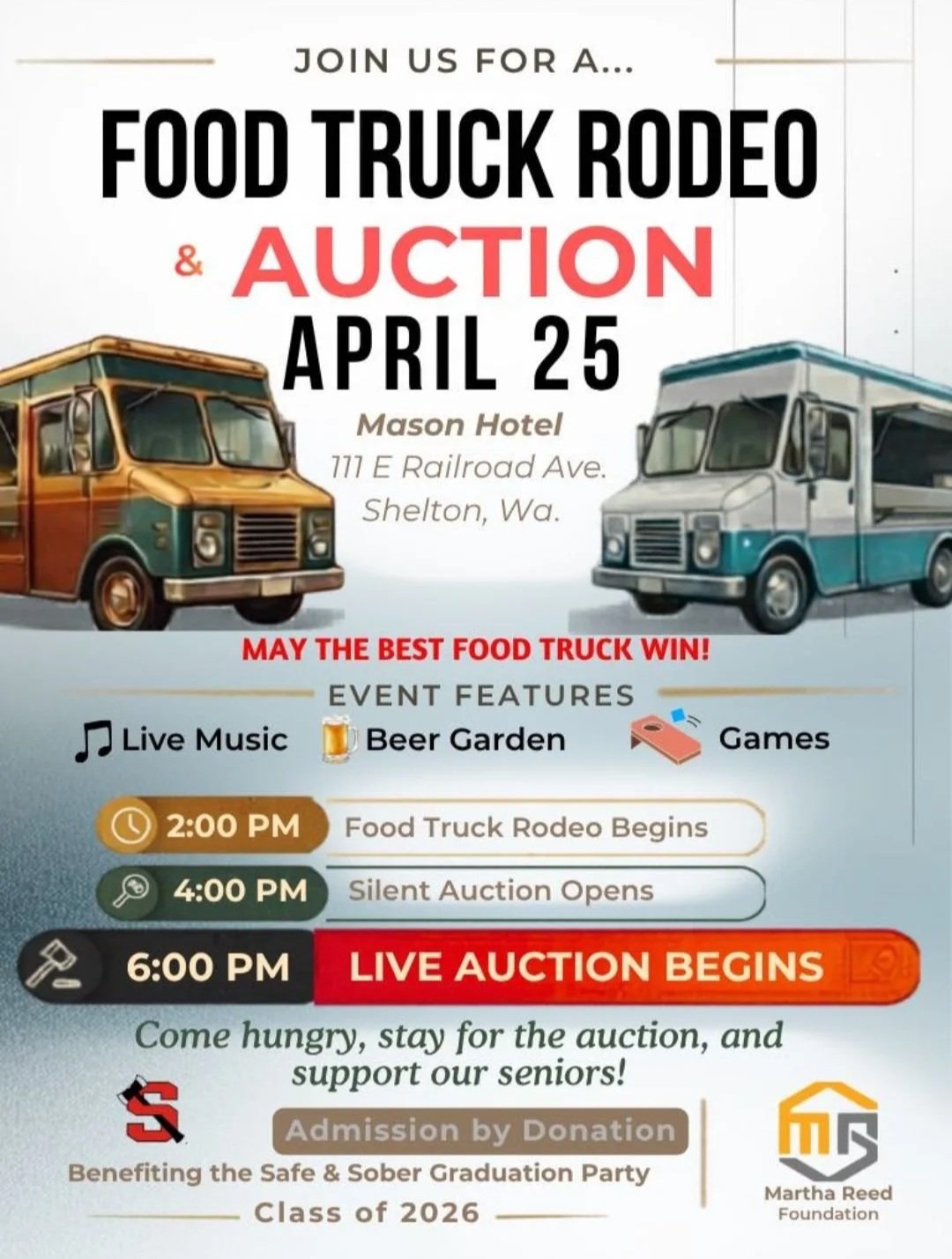 Food Truck Rodeo and Auction | Shelton