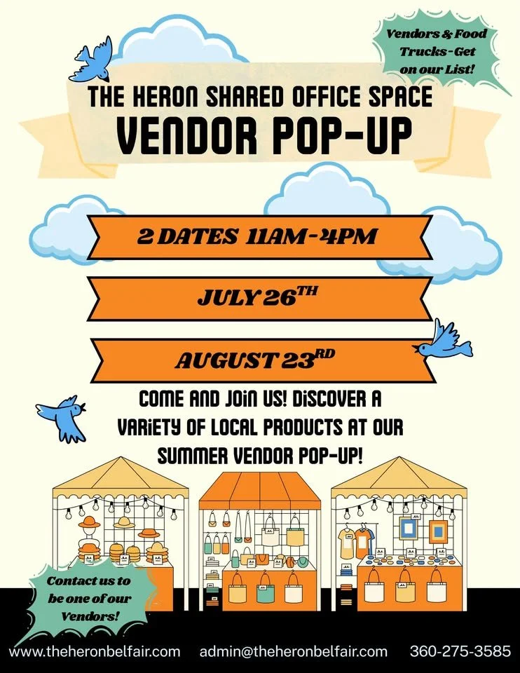 The Heron Summer Vendor Pop-Up