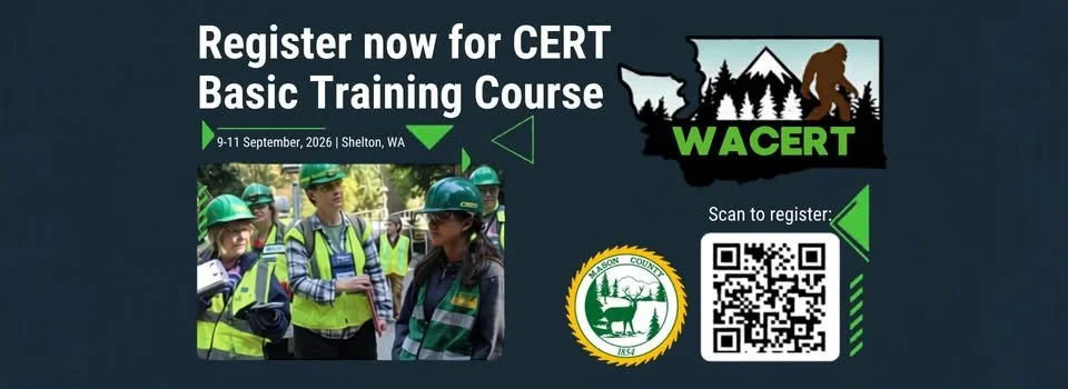 CERT Basic Training Course — Shelton, WA