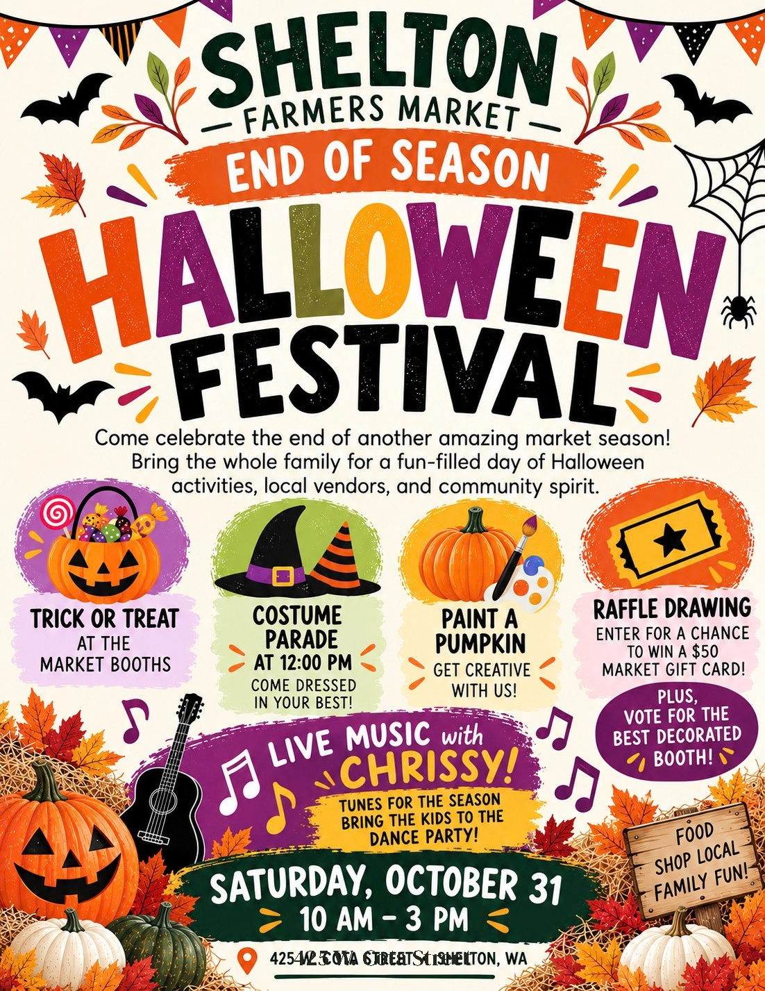 Shelton Farmers Market Halloween Festival