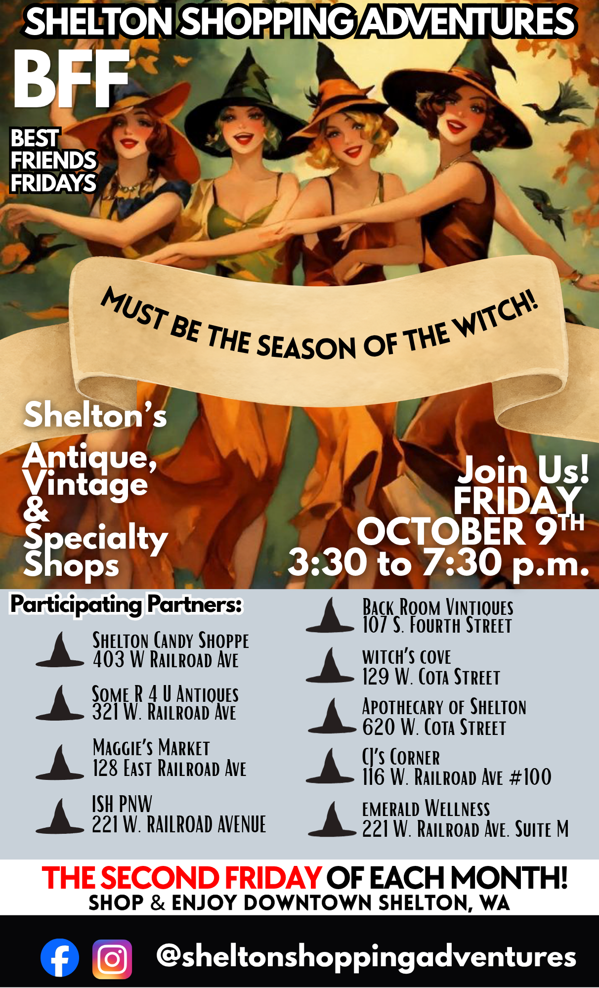 Best Friends Fridays: "Must Be the Season of the Witch!"