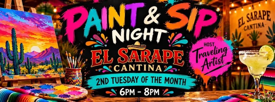 Paint and Sip with Host Traveling Artist