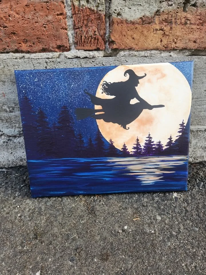 Witchy Moon Paint Class