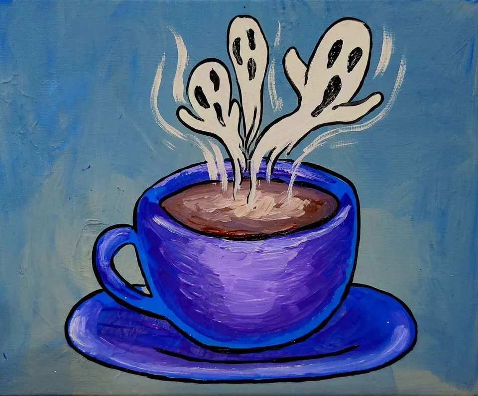 Spooky Paint & Sip $25