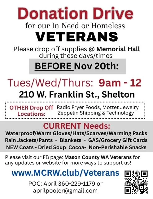 Donation Drive for In-Need and Homeless Veterans