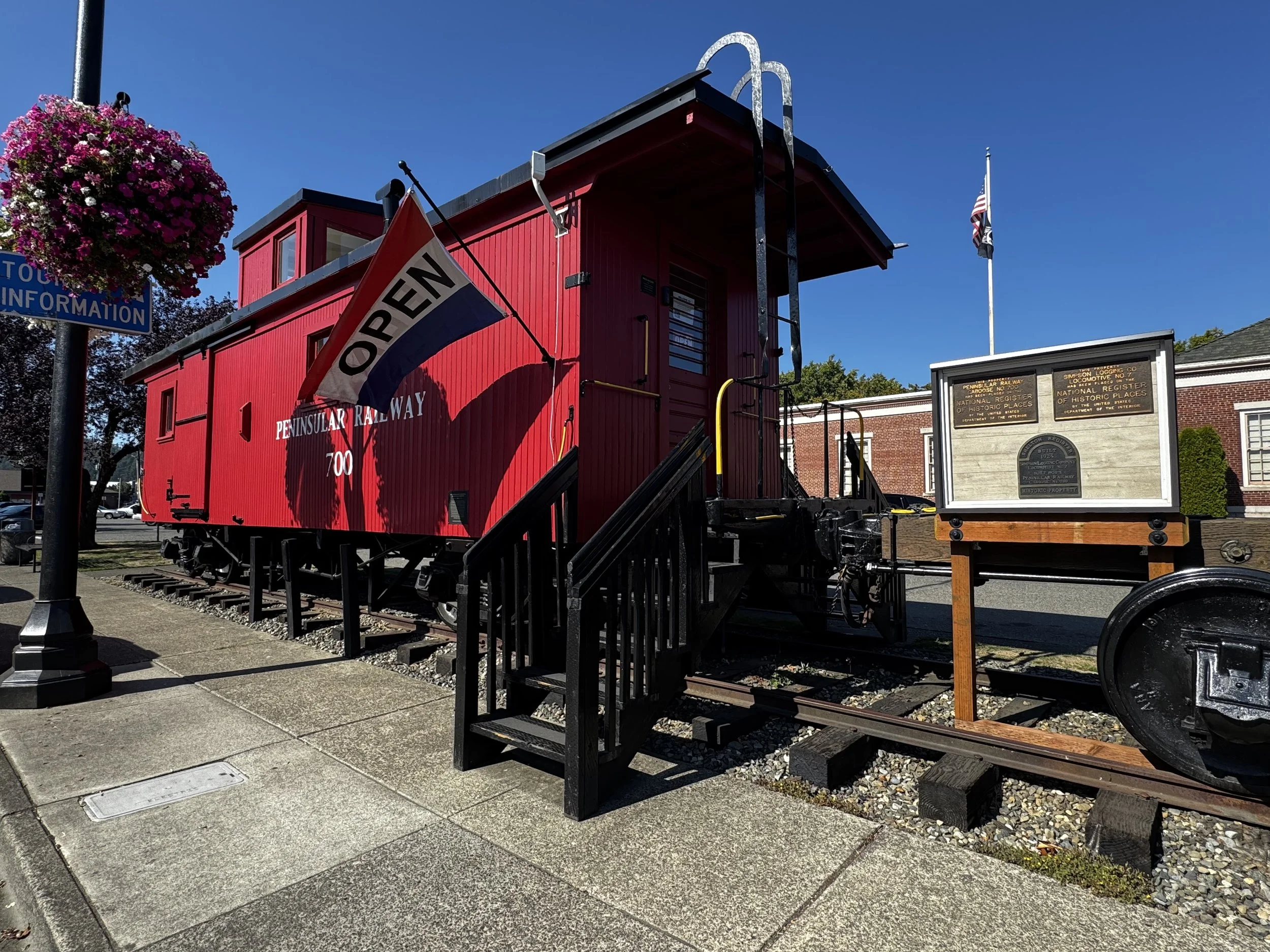 Caboose Visitor Center
