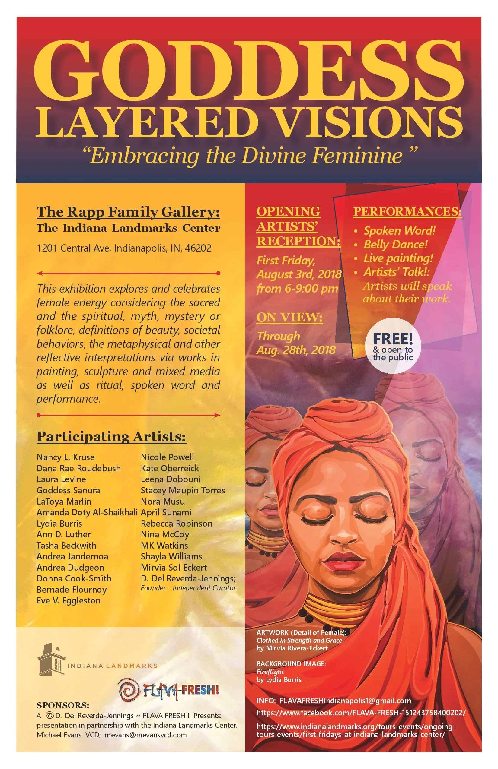 FIRST FRIDAY: GODDESSES ~ LAYERING 