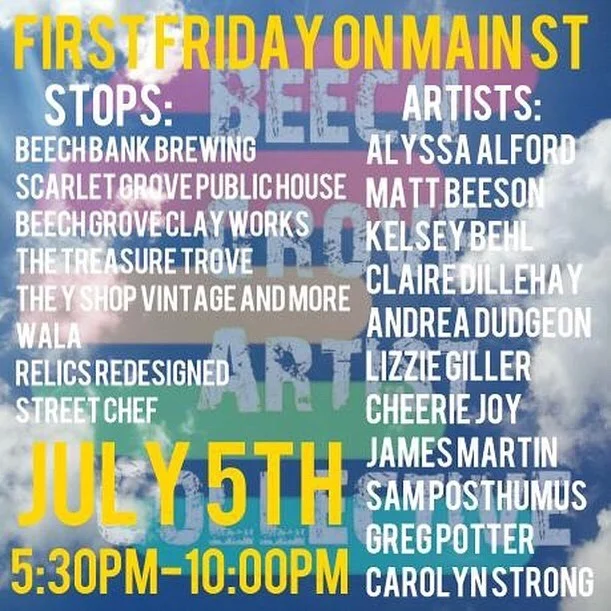 BG FIRST FRIDAY - BEECH BANK BREWING CO.