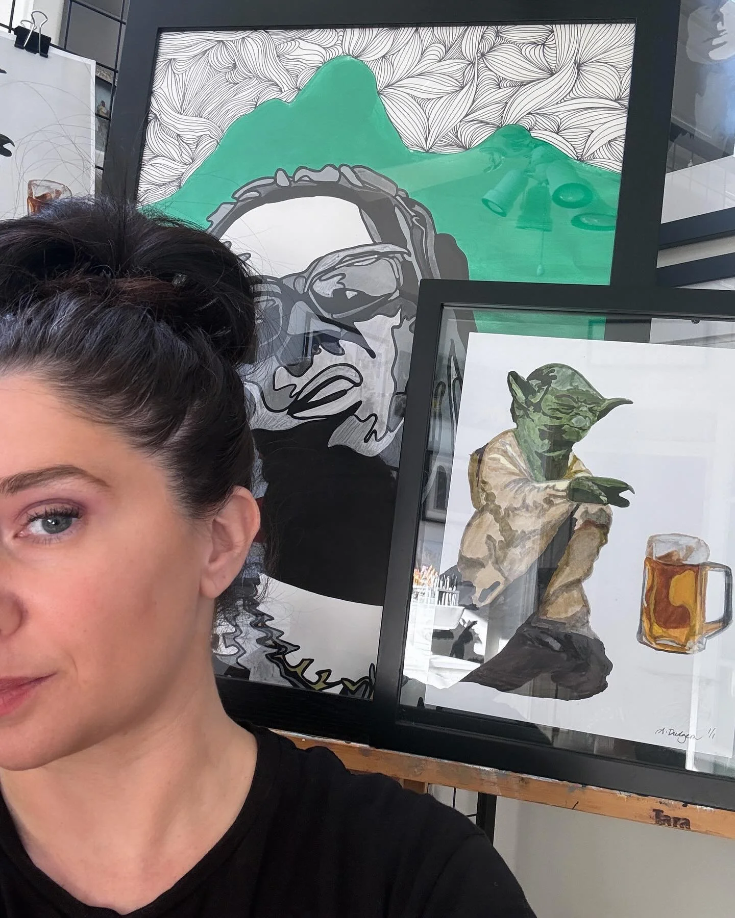 These two originals need a home. Check out the shop or message if interested! ✌🏼🧡