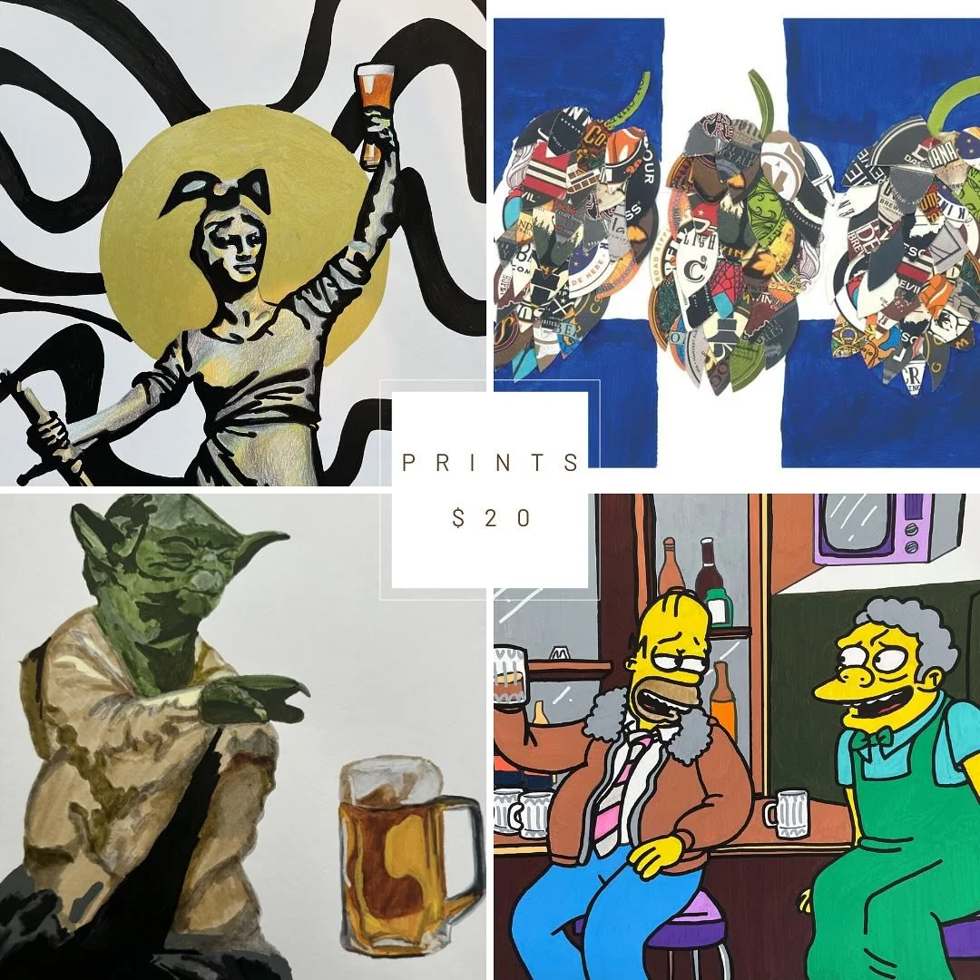 Need a gift for your beer loving friend/loved one? Visit the shop link below to order! Prints are only $20 now through end of 2024! Shipping available within US! ✌🏼🧡
www.andreadudgeon.com/shop (Click link in stories)