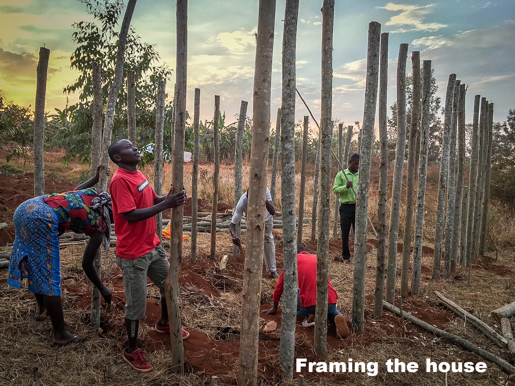 4. House frame being erected.jpg