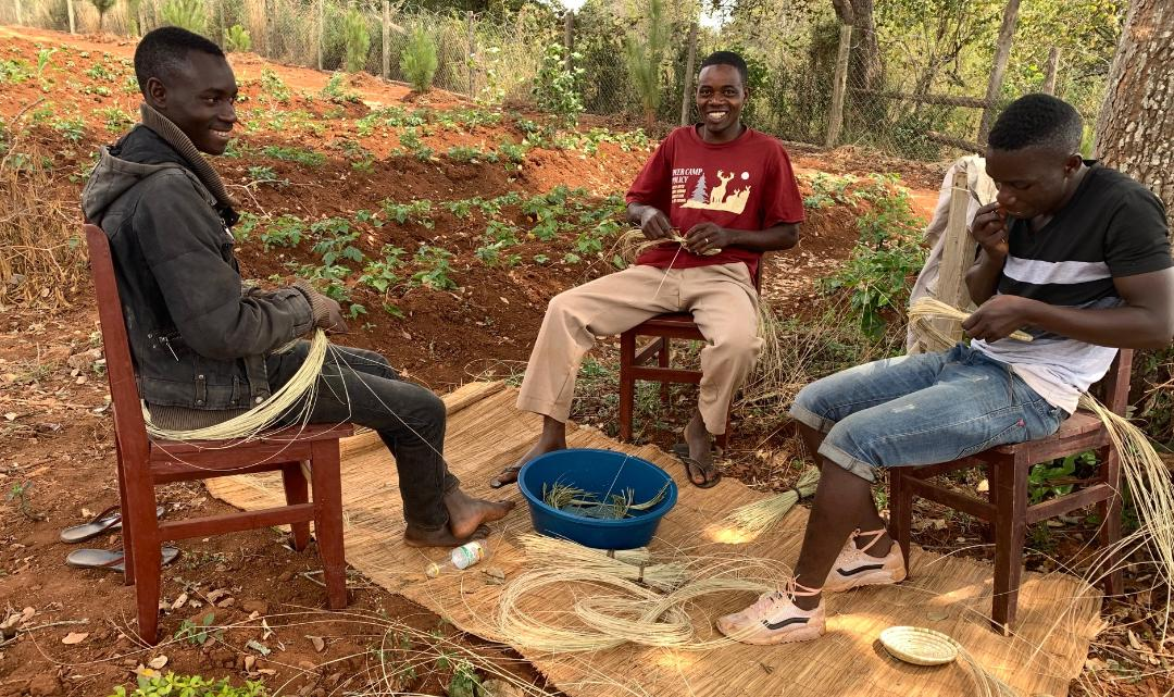 Christmas in July: Basket Weaving