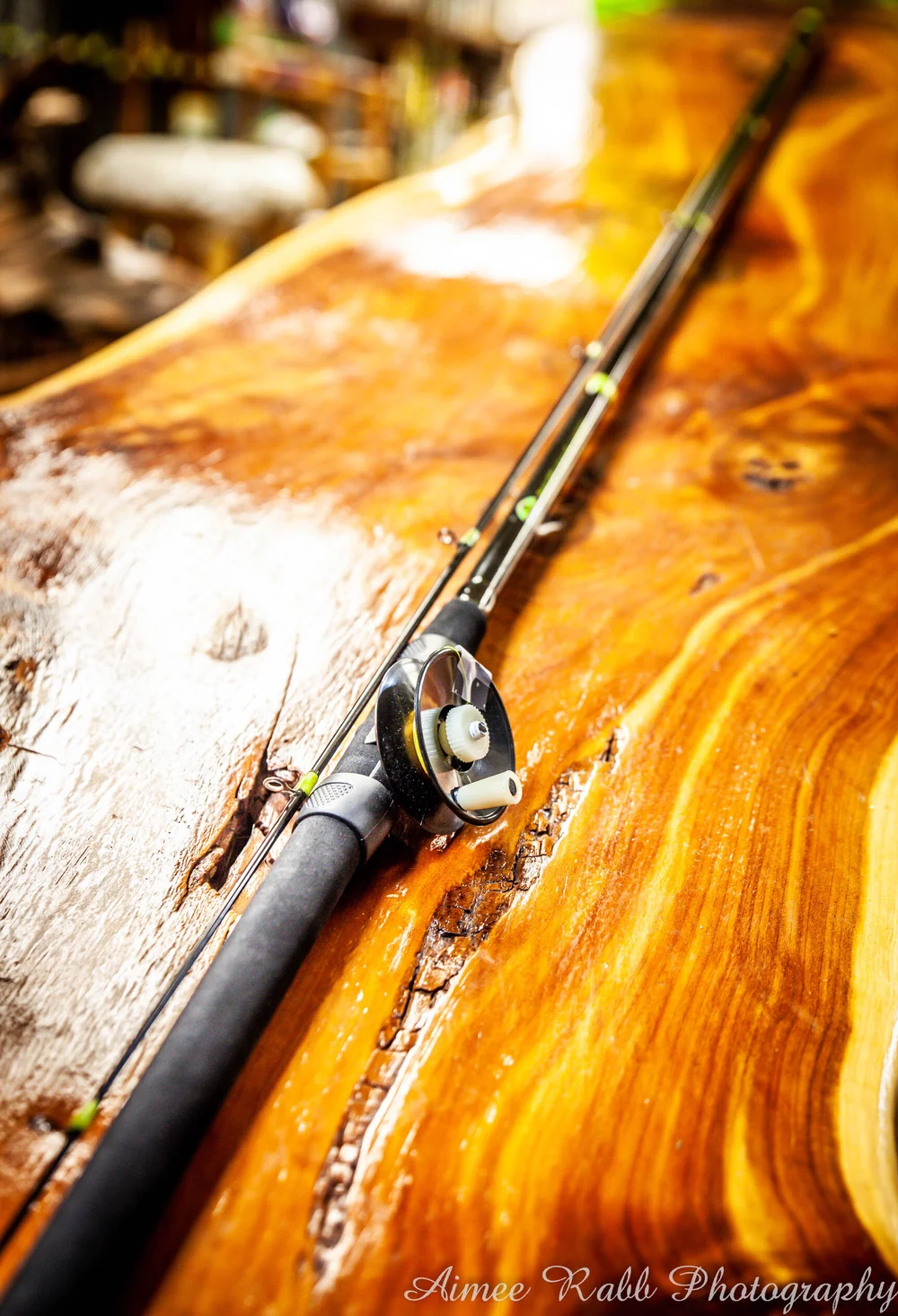 Salters 12ft Elite Series Rod Adjustable Reel Seat  Salter's Jiggin' Pole