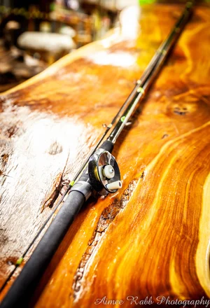 Salter's 12ft Elite Series Rod Adjustable Reel Seat  Salter's Jiggin' Pole