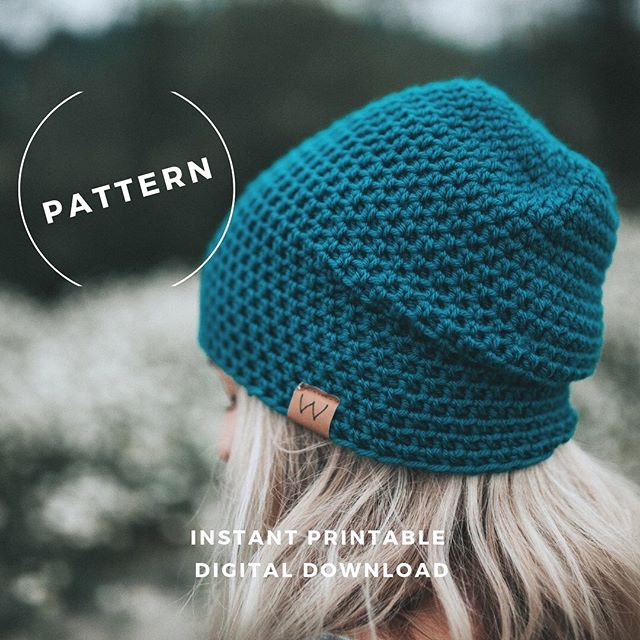 CROCHET PATTERN of our Classic Slouchy Beanie is now available online!!! (See link in bio)✨
.
.
Special SALE for this launch week only for $7 (goes up to $10 after the weekend). This is my very first pattern launch for @winterwooliesshop. I am so sto