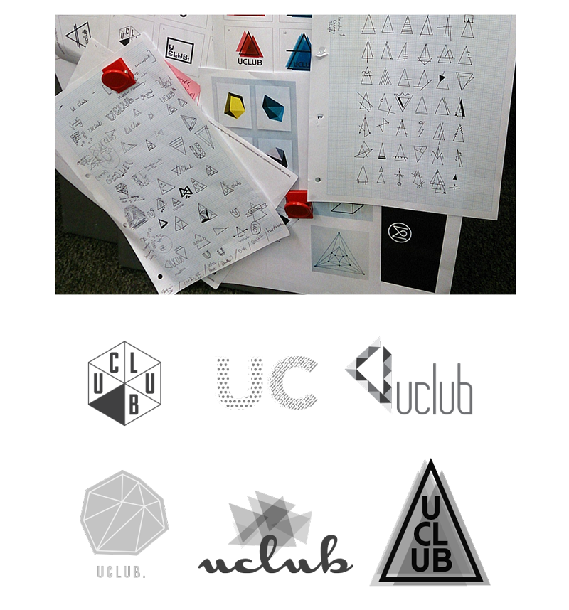 Initial sketches and mocks