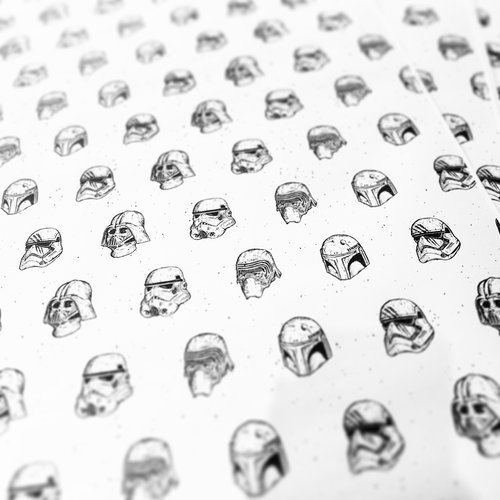 Star Wars Wrapping Paper — Luke Thornhill