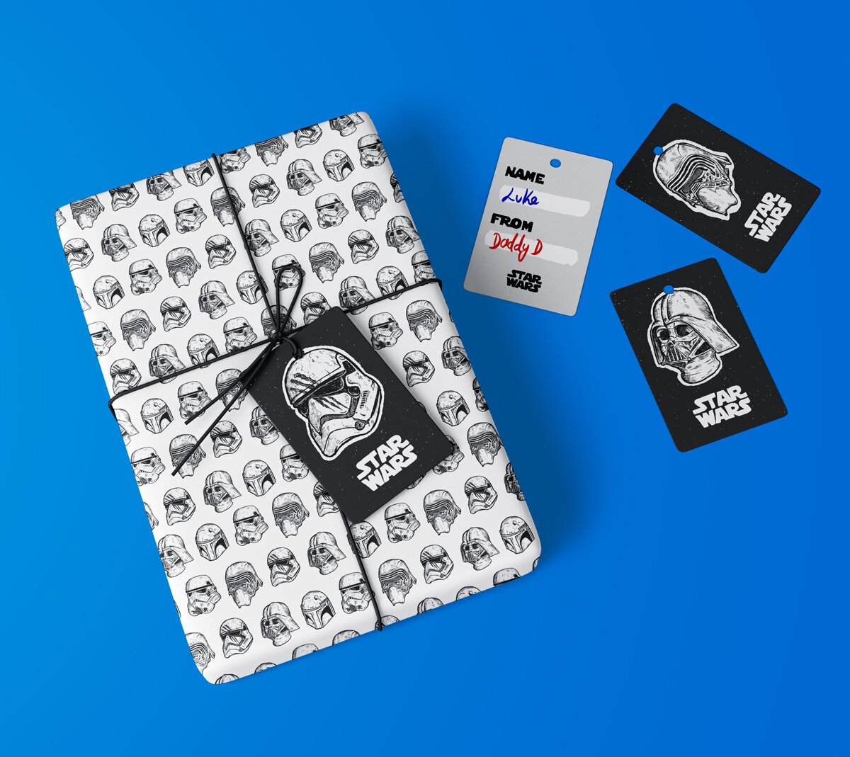 Star Wars Wrapping Paper — Luke Thornhill