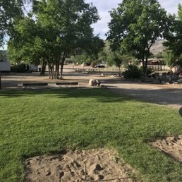 We have two horseshoes pits for you and your family to enjoy. Toss around the horseshoes for fun or spark up a little tournament.