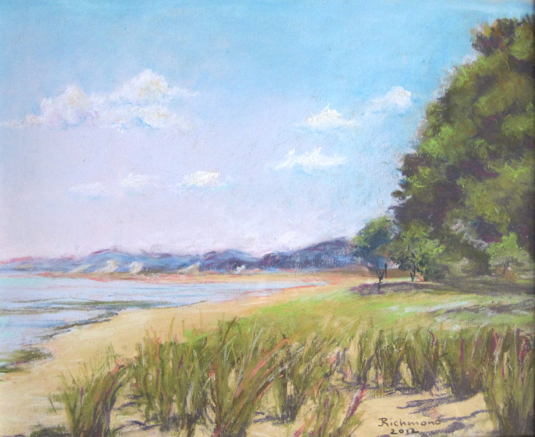 Saugatuck in Distance
