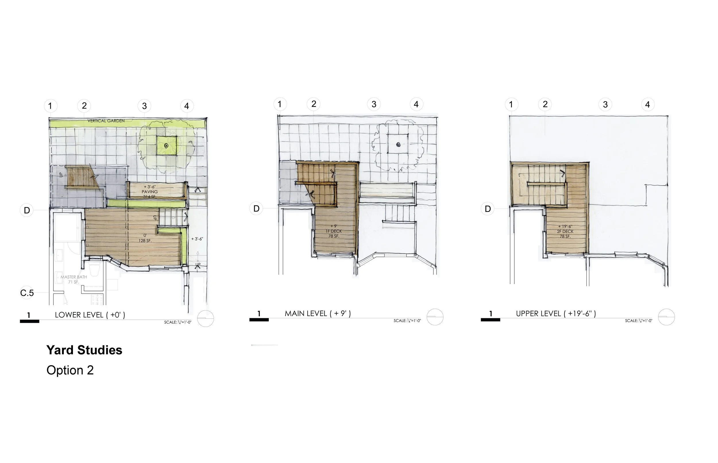 Yard Studies - Option 2