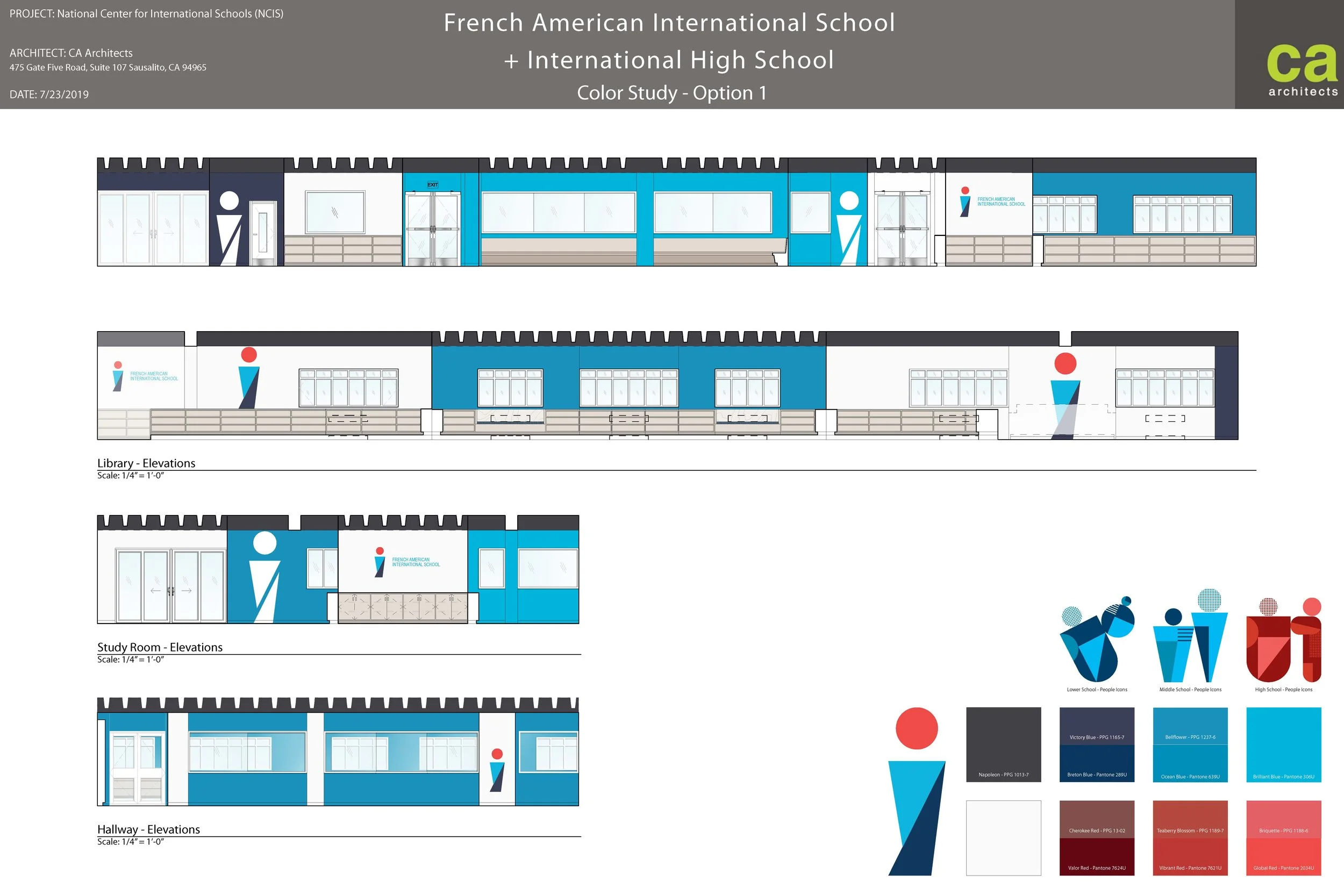Elevations - Option 1