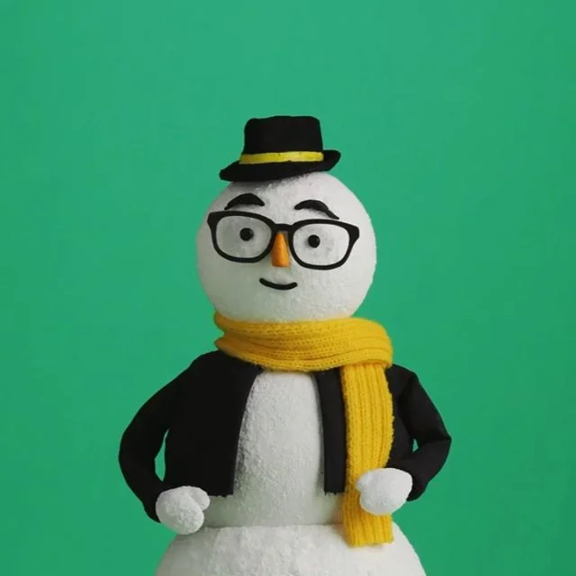Here&rsquo;s a little glimpse behind the scenes of Snowman Paul for Sprint, and an exclusive first look at @davidbellstudio&rsquo;s performance reference. #stopmotion #animation #sprint #blackfriday #snowmanpaul #puppet #miniature #puppetanimation #s