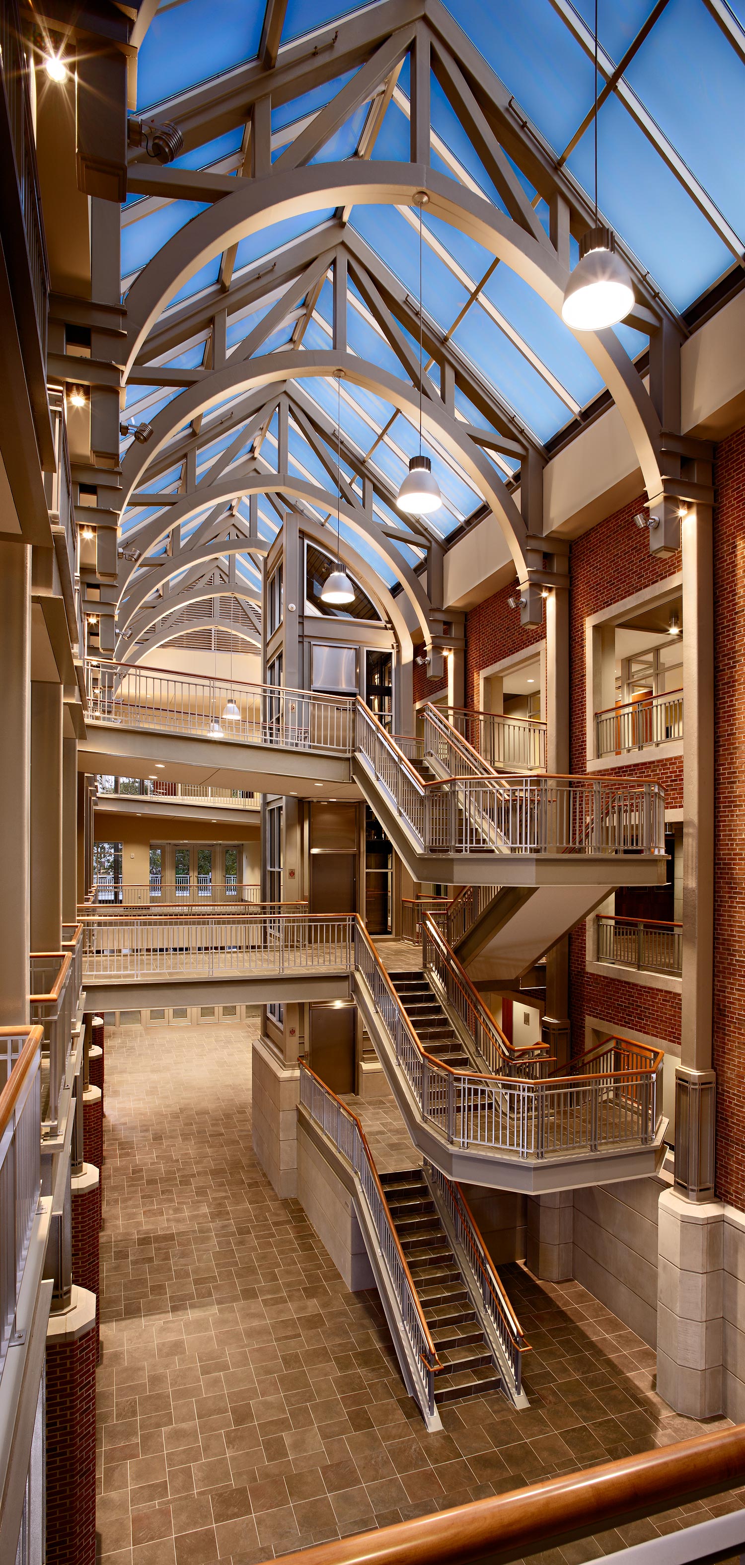 UT Glocker Hall, Ross/Fowler & Architects Weeks Ambrose McDonald Inc