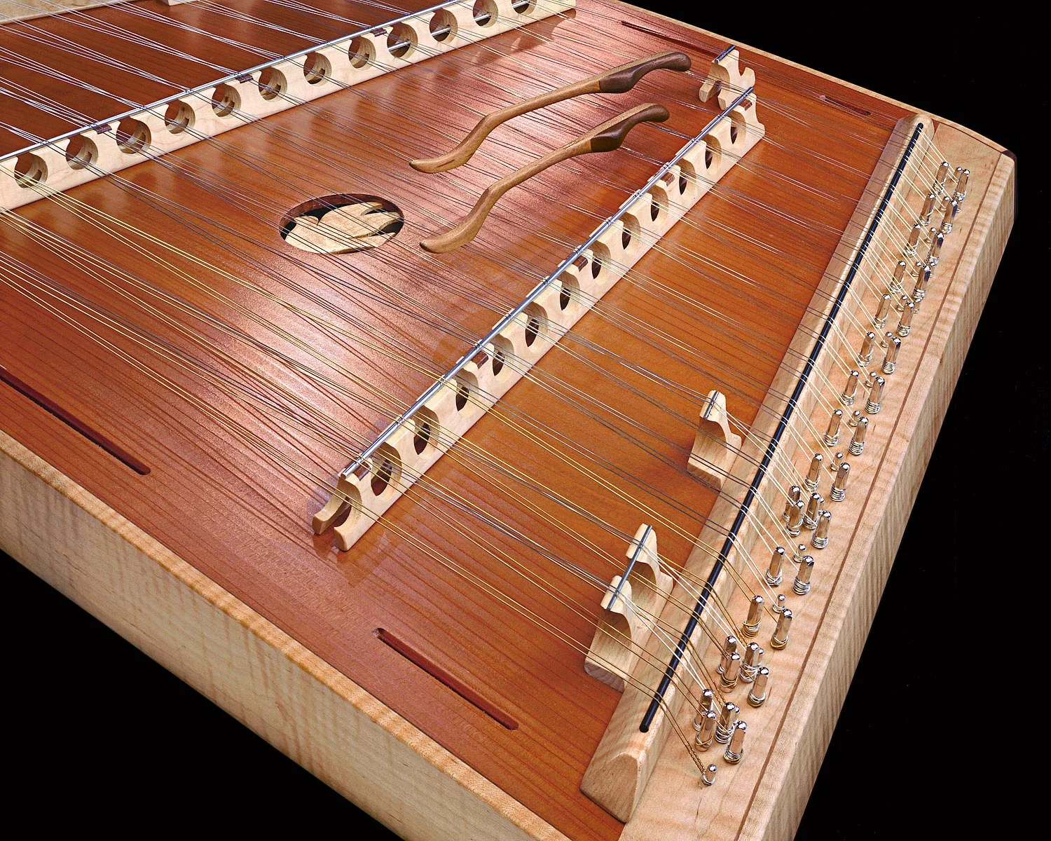 Hammered Dulcimer by Jim Miller, Hampton, Tennessee
