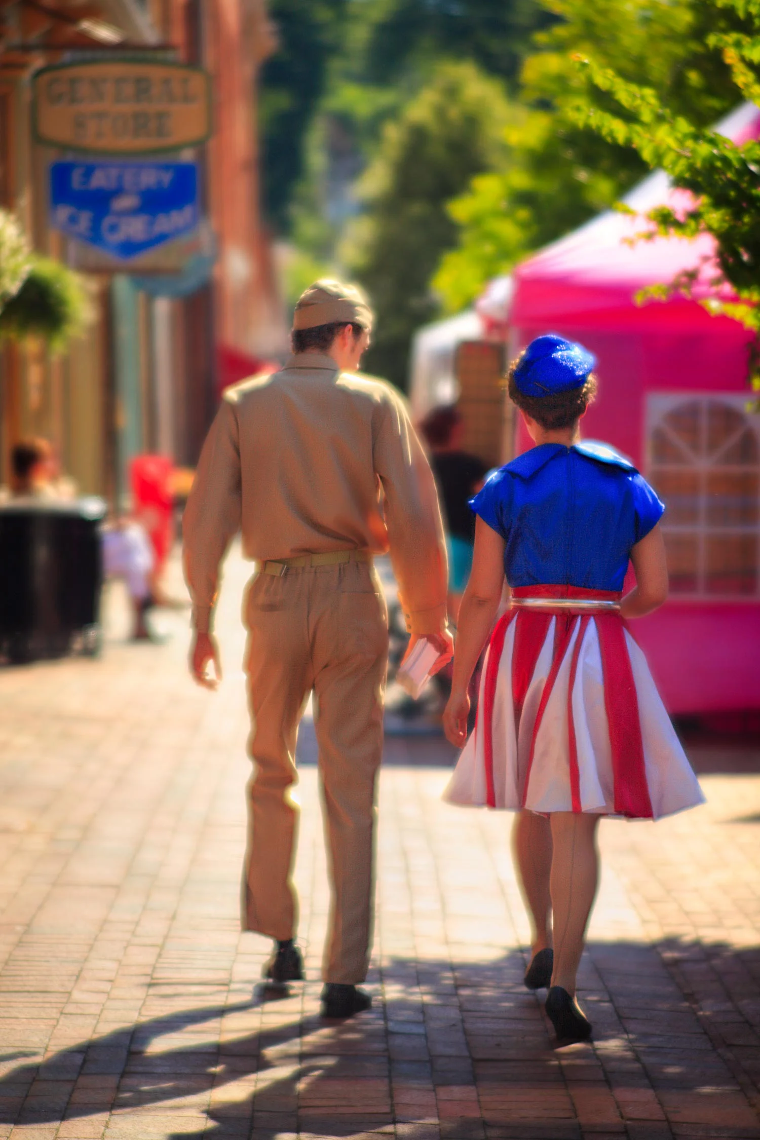 Jonesborough, TN Street Scene July 4, 2014