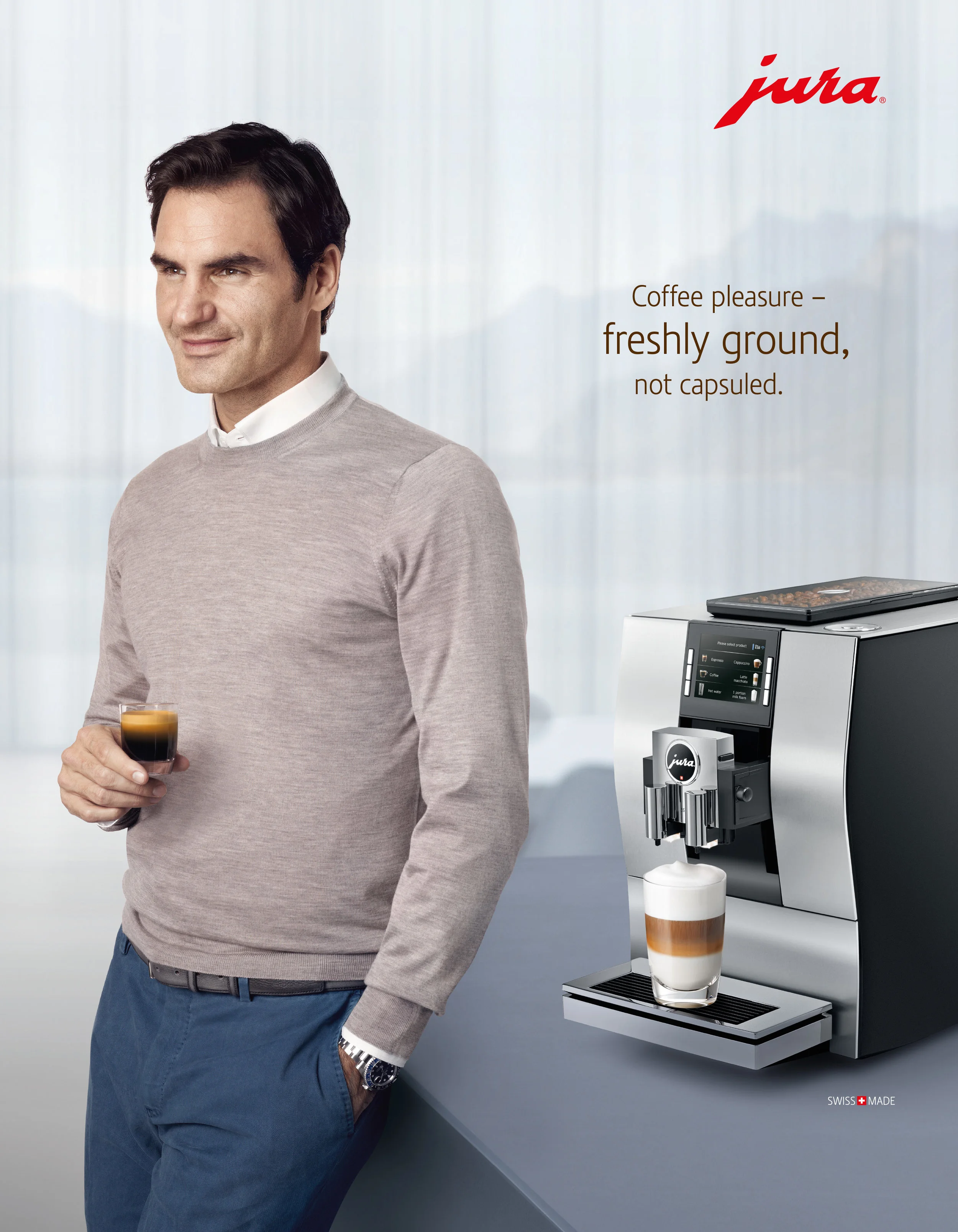 ROGER FEDERER | CAMPAIGN FOR JURA