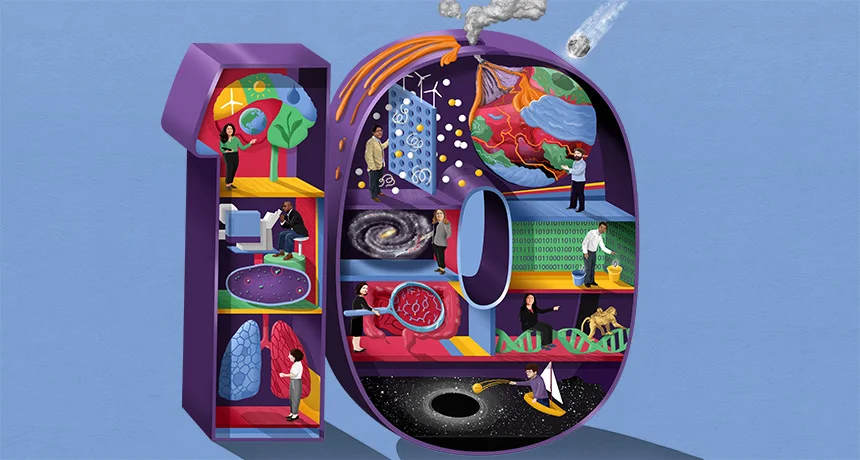 Science News SN10 Award - Art by Sam Falconer