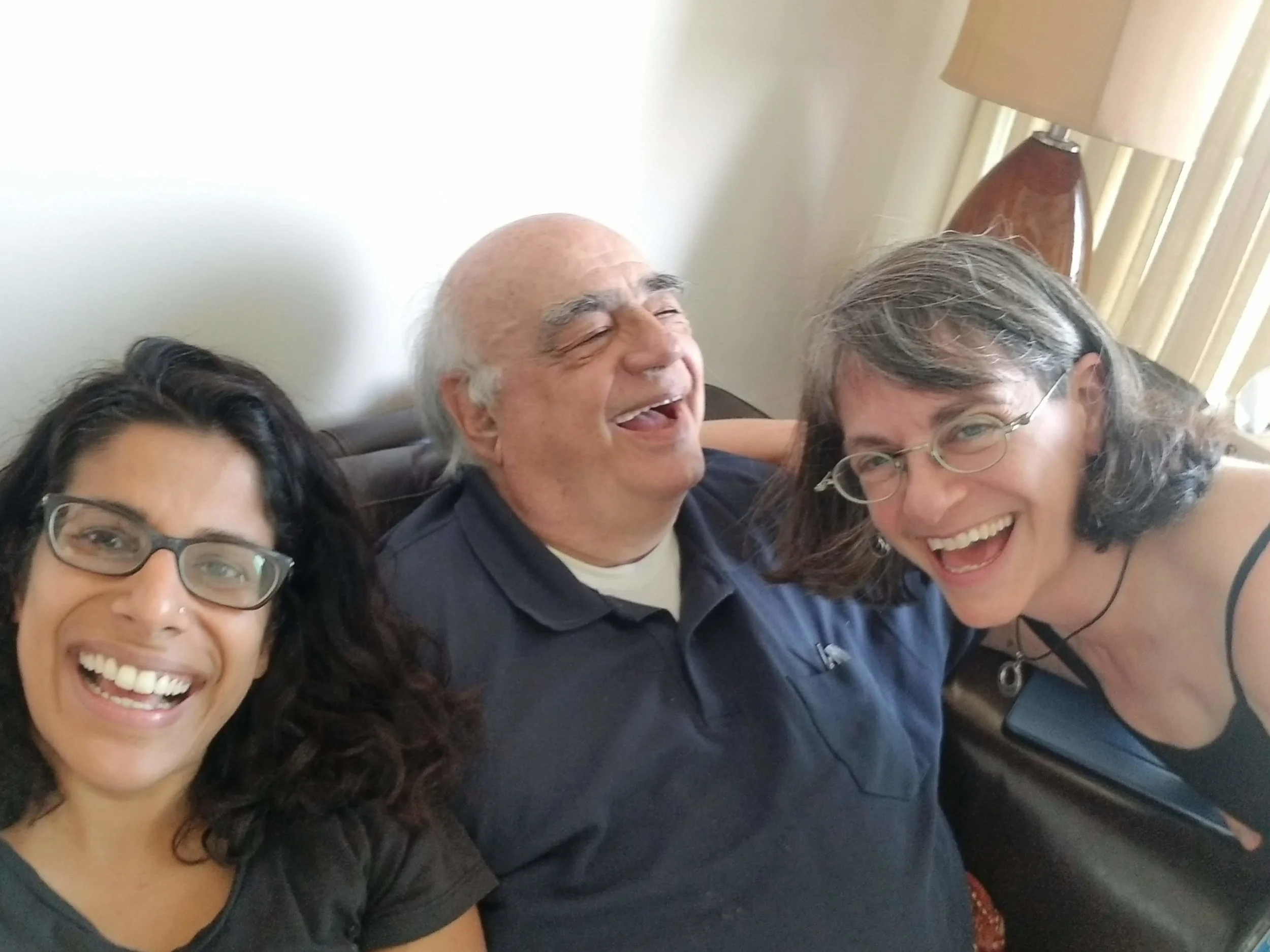Shaz, Dave, and Becca in Nashville TN June 2019
