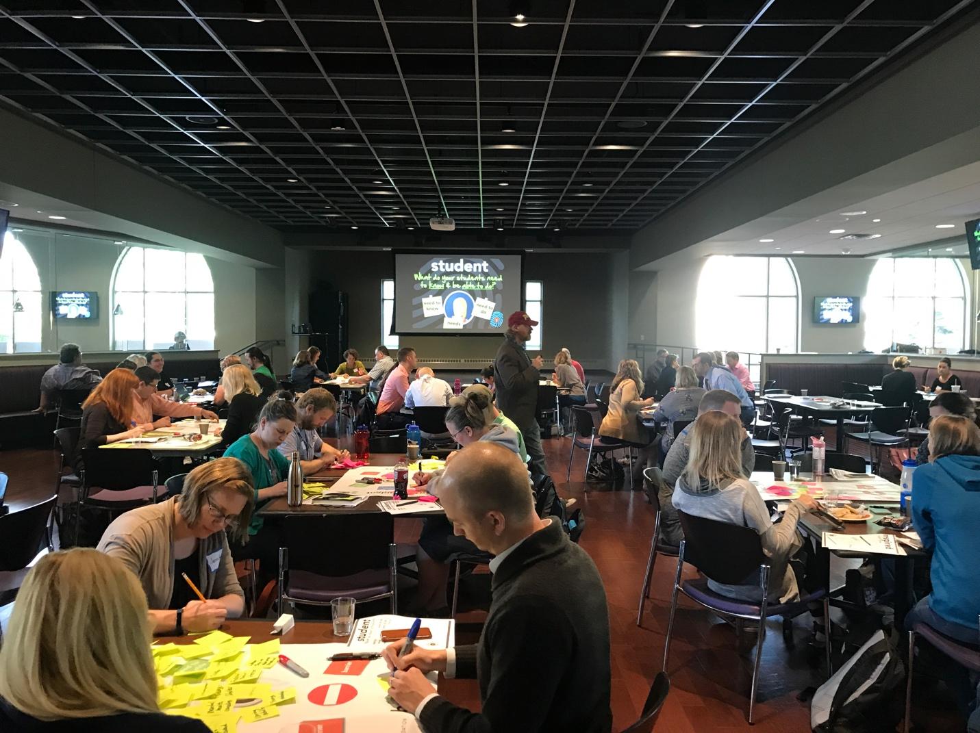 Teams had a chance to dig into design principles of individualized learning and were pushed to experiment with ideas they might not have thought possible.