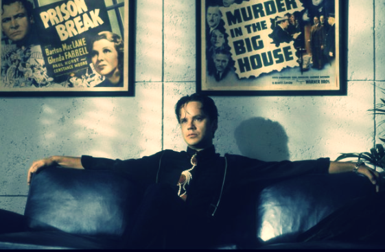 RIVETED. UTTERLY RIVETED. Tim Robbins as studio executive GRIFFIN MILL in Robert Altman's THE PLAYER. Prop of: Spelling Entertainment/ Avenue Pictures.