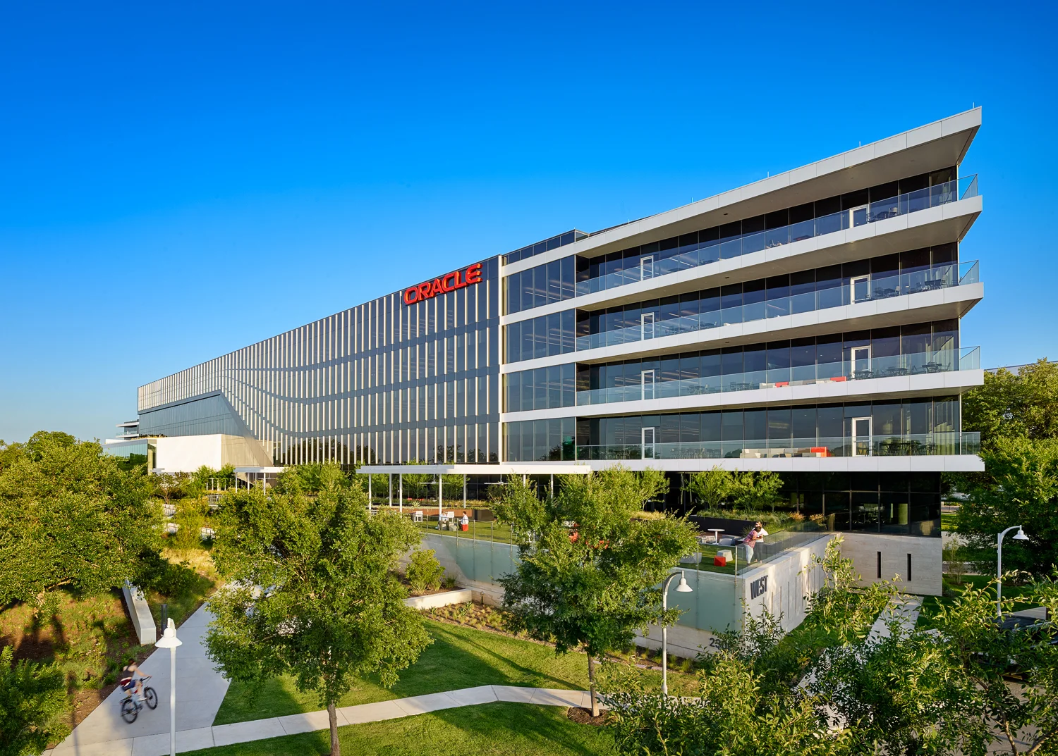 Oracle Exterior, West Terrace