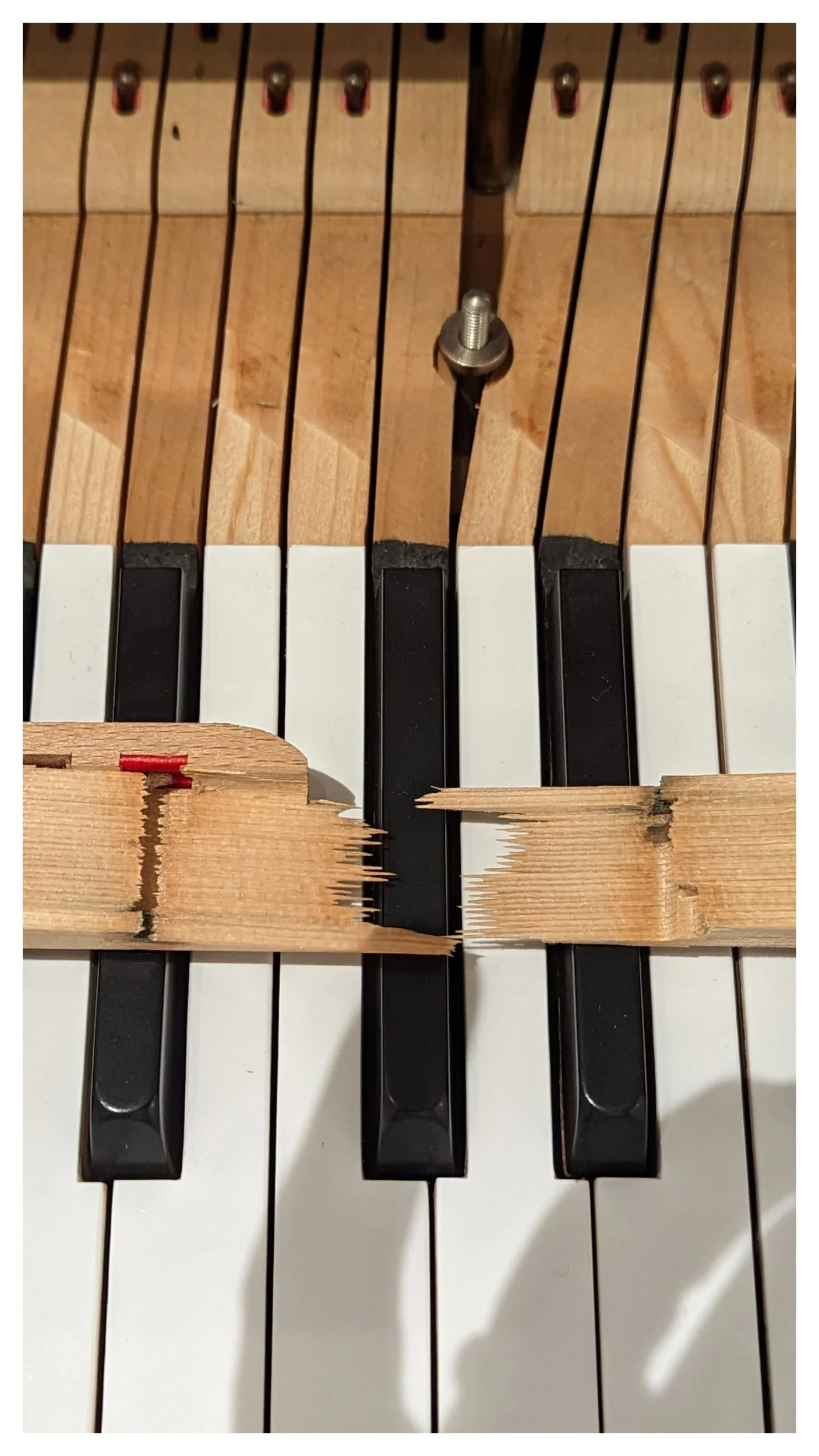 Broken Piano Key to be repaired | Taylor Piano Service