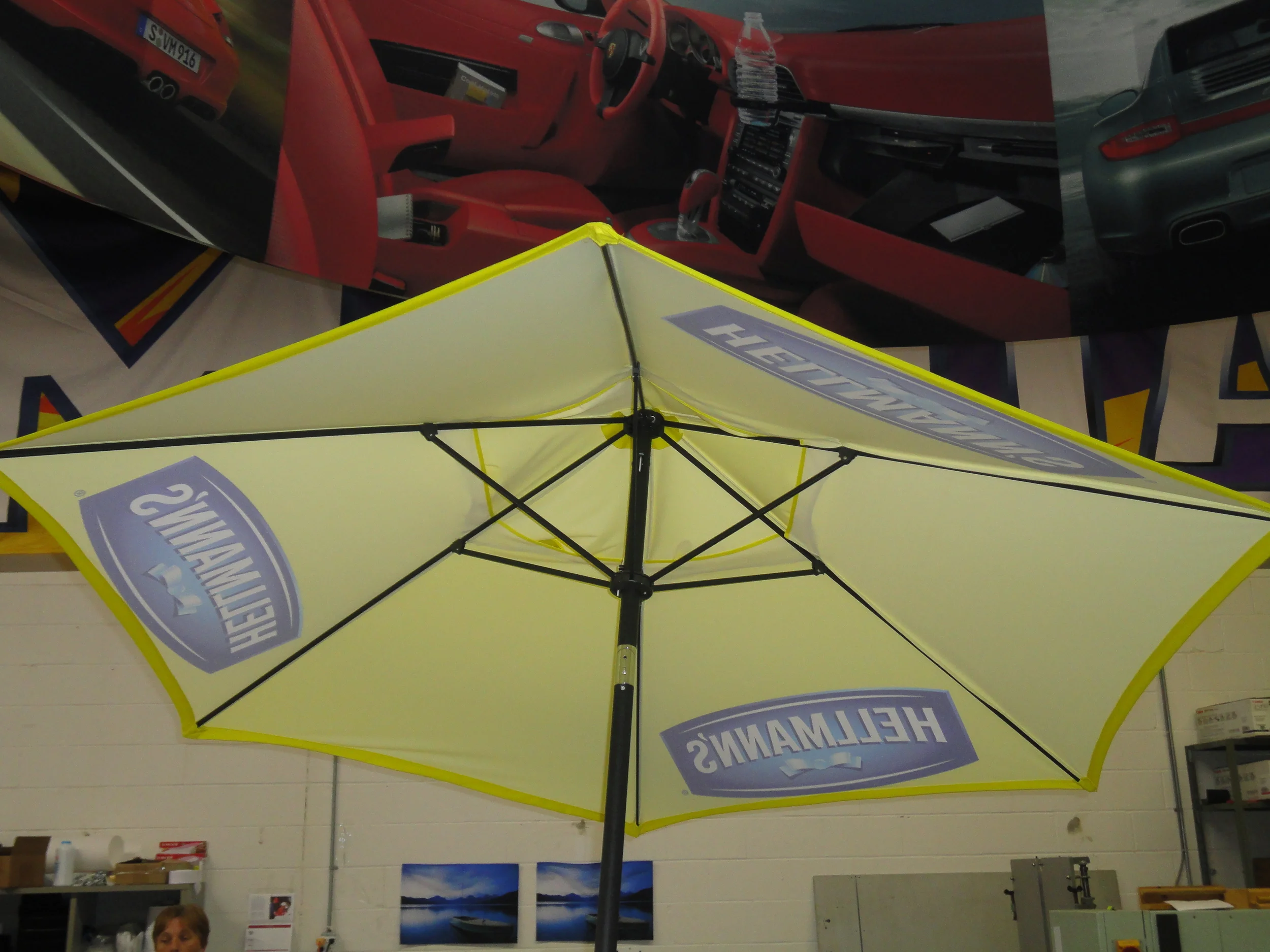 umbrella signage