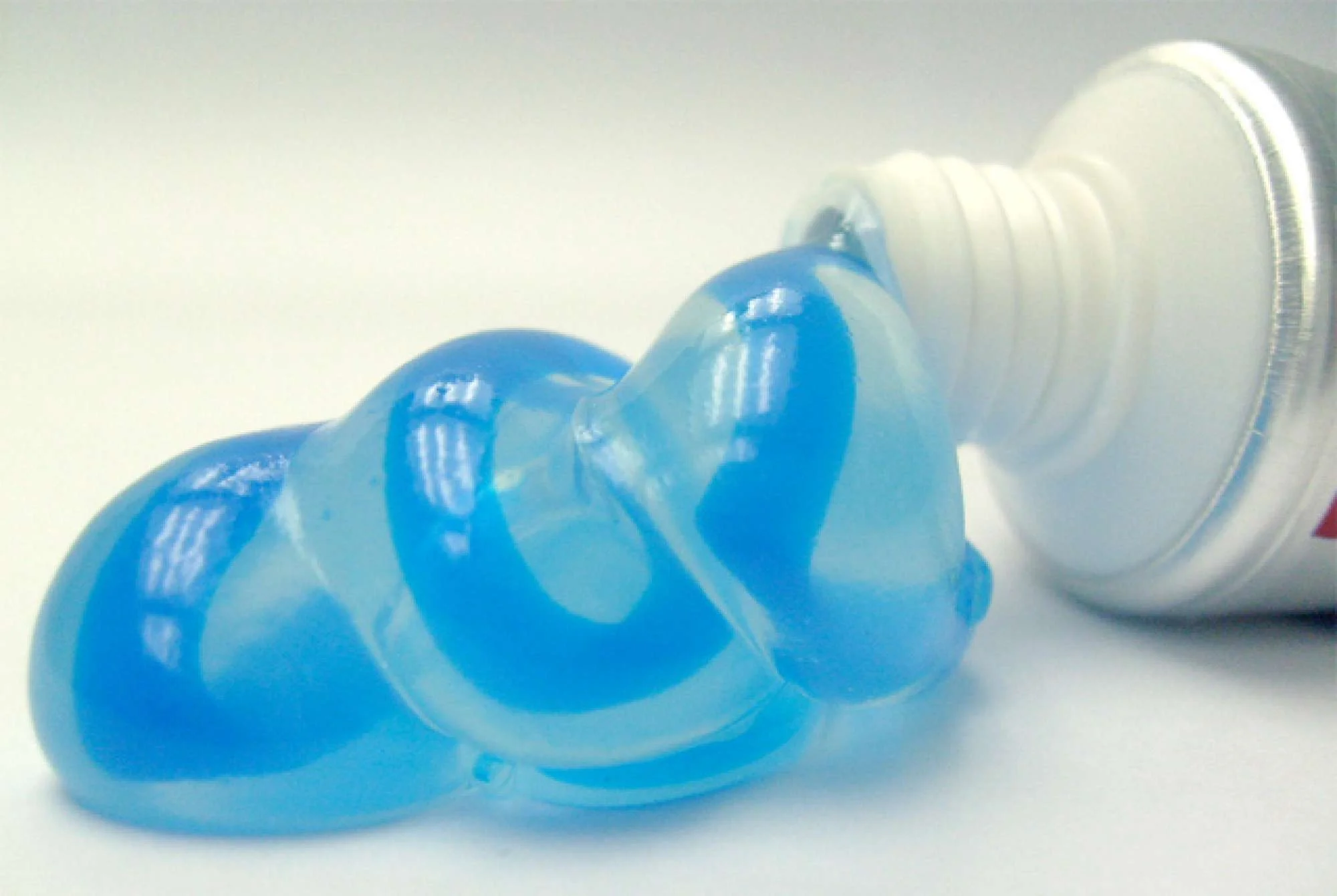 Toothpaste on the bathroom floor