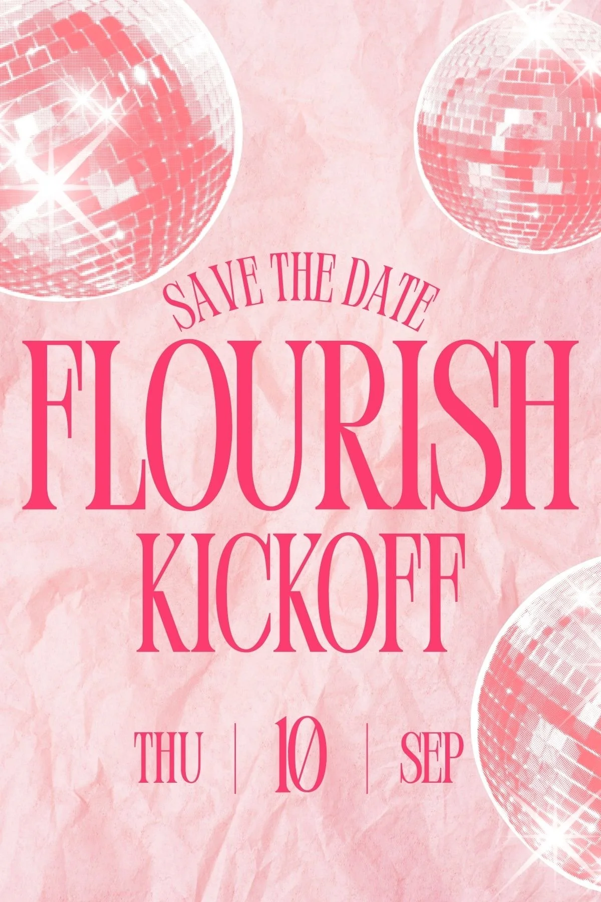 Flourish KICKOFF!
