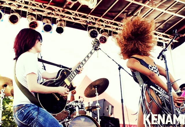 With Tess at AfroPunk Festival